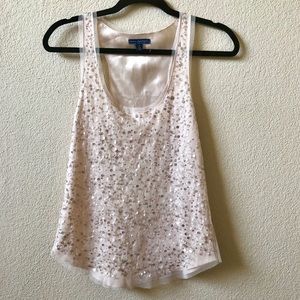 LIKE NEW! Tulle & Sequins Embroidered Baby Pink 🎀